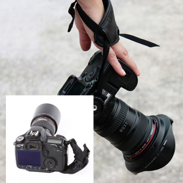 Leather Camera Grip (Black) - Image 5