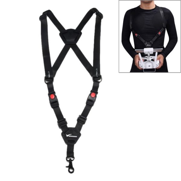 NEOpine NDA-13 DJI Remote Controller Shoulder Strap Belt Sling for DJI Phantom 3 / 2 / Inspire 1 (Black)