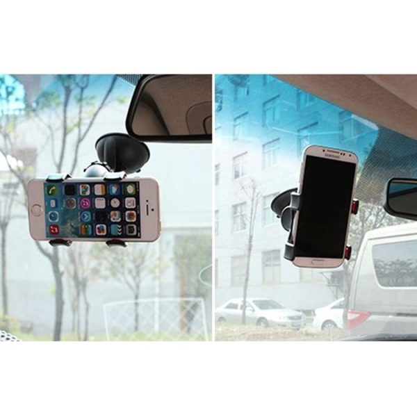 KX-C004 Multi-functional 360 Degrees Rotating Universal Car Swivel Mount Holder, For iPhone, Galaxy, Huawei, Xiaomi, Lenovo, Sony, LG, HTC and Other Smartphones, GPS, Mini Tablet PC - Image 10