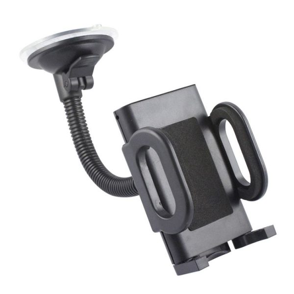 Car Universal Holder, For iPhone, Galaxy, Sony, Lenovo, HTC, Huawei, and other Smartphones (Black)