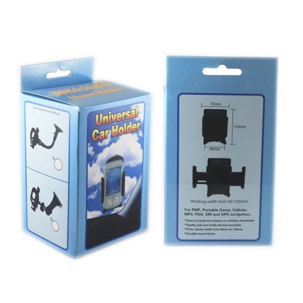 Car Universal Holder, For iPhone, Galaxy, Sony, Lenovo, HTC, Huawei, and other Smartphones (Black) - Image 6