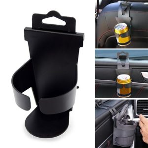 Vehicle Beverage Holder / Vehicle Cup Holder (Black)