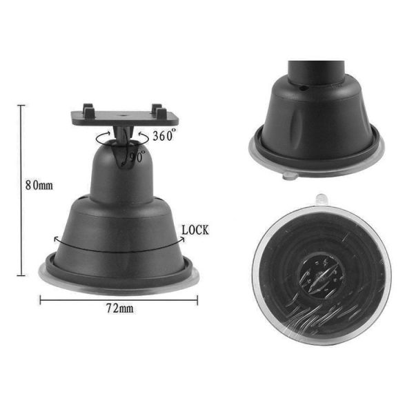 Universal Windshield Holder, For iPhone, Galaxy, Huawei, Xiaomi, Google, Sony and other Smartphones - Image 5