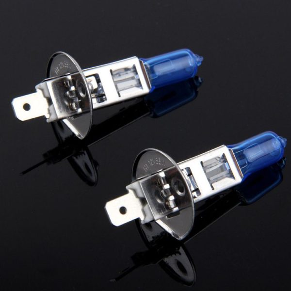 Halogen Bulb, Super White Car Headlight Bulb, 12 V / 55W, 6000K 1700 LM (Pair) - Image 3