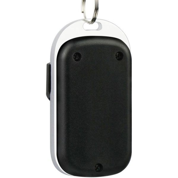 433MHz Metal Wireless Learning Code 4 Keys Remote Control (Black + Silver) - Image 3