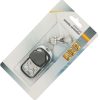 433MHz Metal Wireless Learning Code 4 Keys Remote Control (Black + Silver) - Image 5