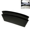 2 PCS Car Seat Gap Organizer (Black)