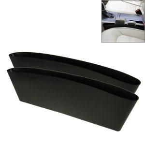 2 PCS Car Seat Gap Organizer (Black)