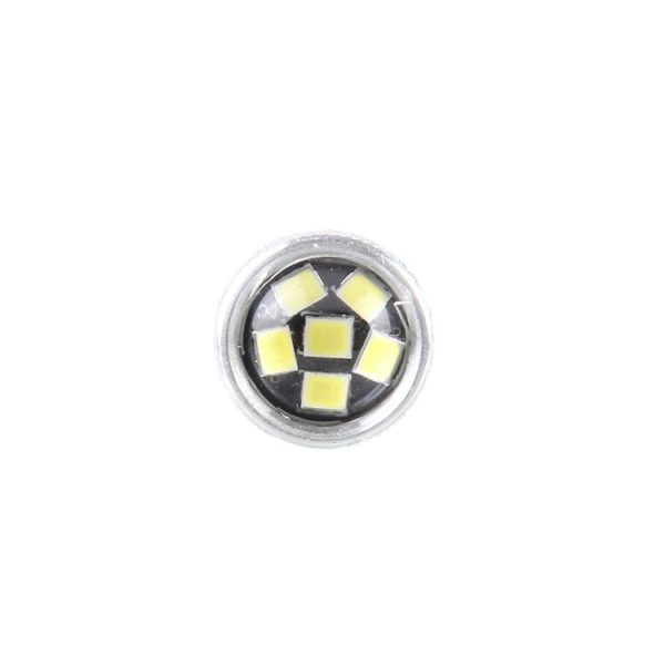 2 PCS 1156 / BA15S 12.6W 630LM 6500K White Light 2835 SMD 66 LED Car Brake / Steering Light, DC12V - Image 5