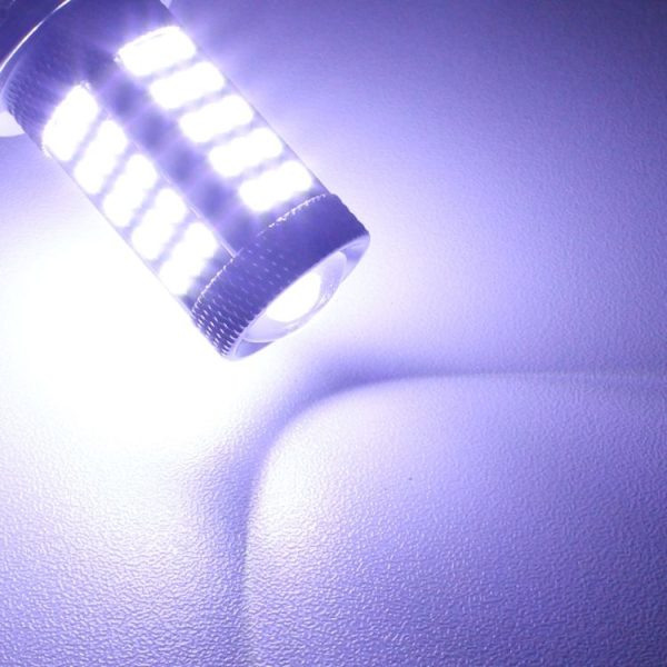 2 PCS 1156 / BA15S 12.6W 630LM 6500K White Light 2835 SMD 66 LED Car Brake / Steering Light, DC12V - Image 6