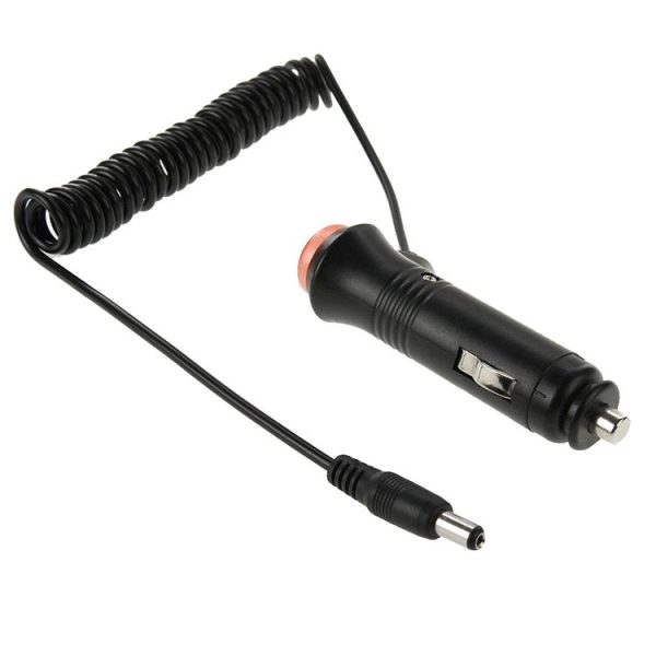 5.5 x 2.1mm 12V 3A Car Truck Bus Power Supply Adapter Charger Cable with Switch - Image 2
