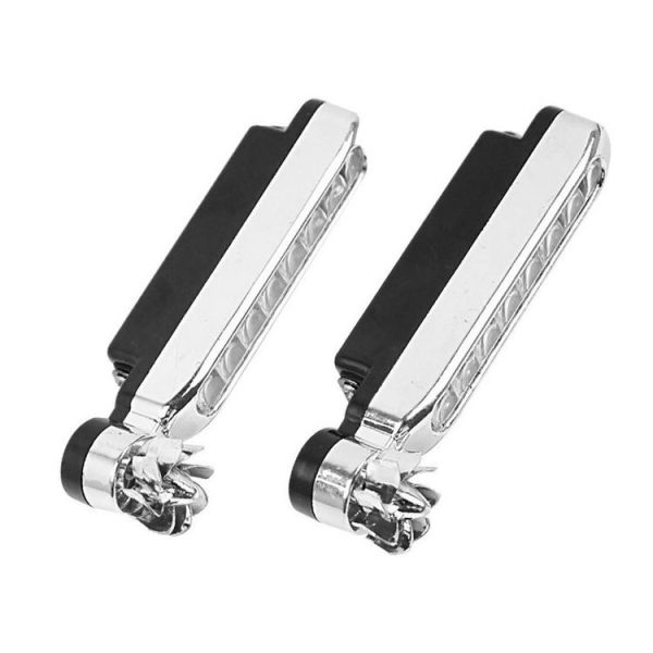 2 PCS 8 White LED Bulbs Wind Powered Decorative Car Lights - Image 4