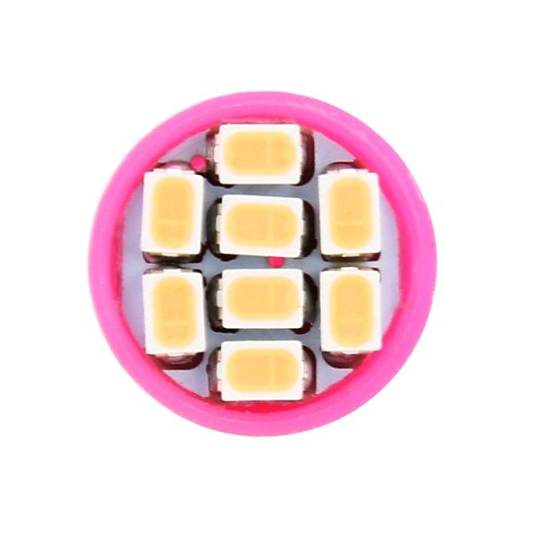 10 PCS T10 8 LED Car Signal Light Bulb (Pink Light) - Image 5
