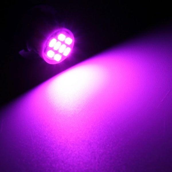 10 PCS T10 8 LED Car Signal Light Bulb (Pink Light) - Image 7