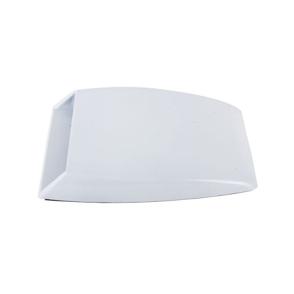 Car Turbo Style Air Intake Bonnet Scoop for Car Decoration (White) - Image 5