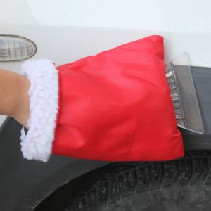 Automobile Supplies Car Snow / Ice Shovel with Protective Sleeve for Cold Winter (Red)