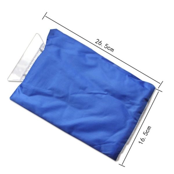 Automobile Supplies Car Snow / Ice Shovel with Protective Sleeve for Cold Winter (Red) - Image 3