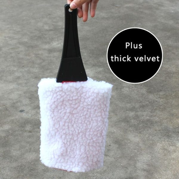 Automobile Supplies Car Snow / Ice Shovel with Protective Sleeve for Cold Winter (Red) - Image 5