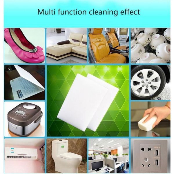 Magic Nanometer Cleaning Sponge with Strong Decontamination, Size: 10cm x 6cm x 2cm - Image 8