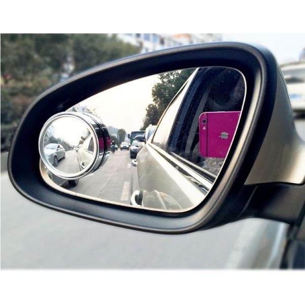 2 PCS SY-022 Car Vehicle Mirror Blind Spot Rear View Small Round Mirror, Diameter: about 5.6cm (Silver) - Image 4