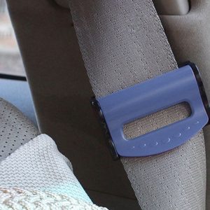 2 PCS SHUNWEI Car Safety Seat Belt Adjuster (Blue)