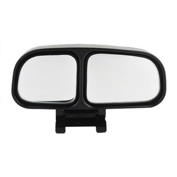 Right Side Rear View Blind Spot Mirror Universal adjustable Wide Angle Auxiliary Mirror (Silver) - Image 3