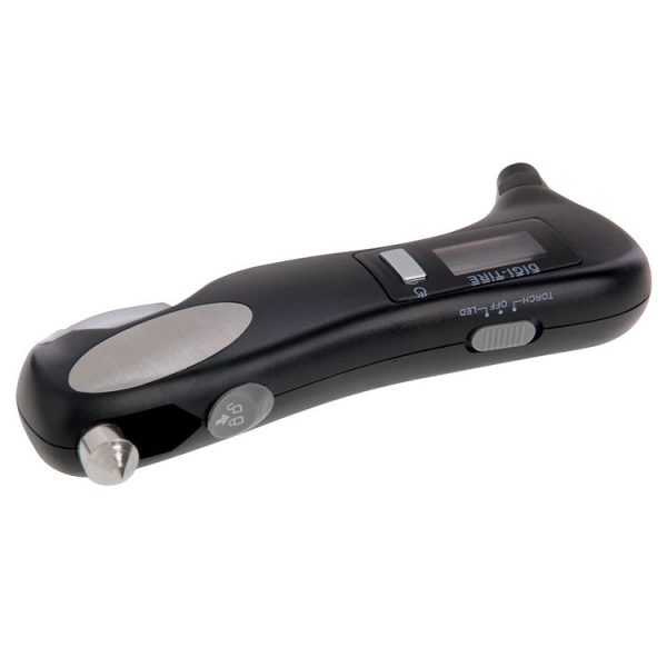 LCD Display Screen Digital Tire Gauge with LED Flashlight, Pressure Range: 2-150PSI - Image 3