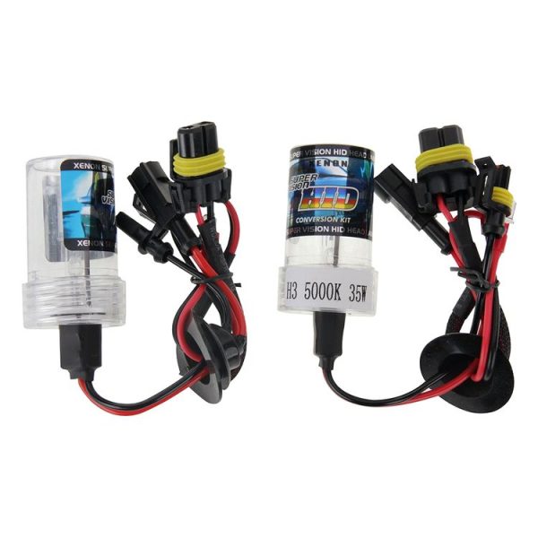 DC12V 35W H3 HID Xenon Light Single Beam Super Vision Waterproof Head Lamp, Color Temperature: 6000K, Pack of 2 - Image 2