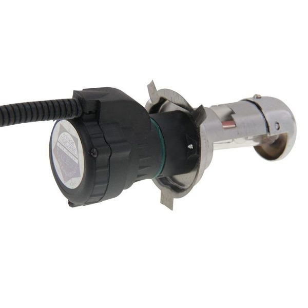 DC12V 35W H4-3 HID Xenon Light Single Beam Super Vision Waterproof Head Lamp with One Cable, Color Temperature: 6000K, Pack of 2 - Image 4