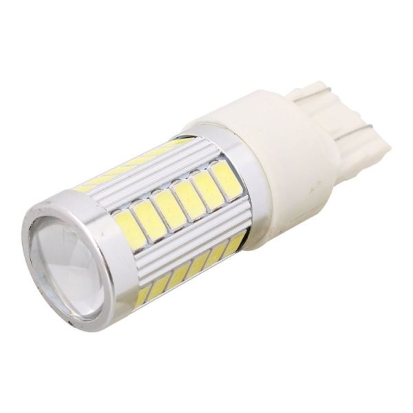 2 PCS T20 / 7443 16.5W 990LM 6500K White Light 5630 SMD Dual Wire 33 LED Car Brake / Steering Light Bulb, DC12V - Image 2