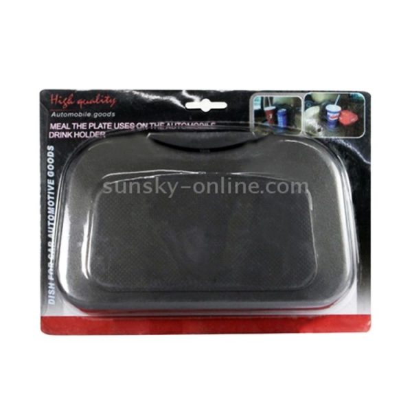 Car Rear Seat Multifunctional Folding Drink Holder - Image 5