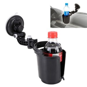 Car Cup Holder, Inner Diameter: 85mm (Black)