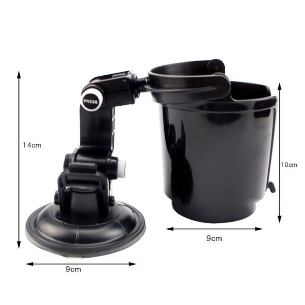 Car Cup Holder, Inner Diameter: 85mm (Black) - Image 4
