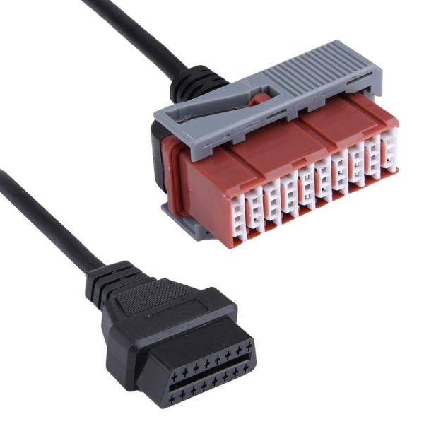 30 Pin to 16 Pin OBDII Diagnostic Cable for Peugeot Citroen - Image 3