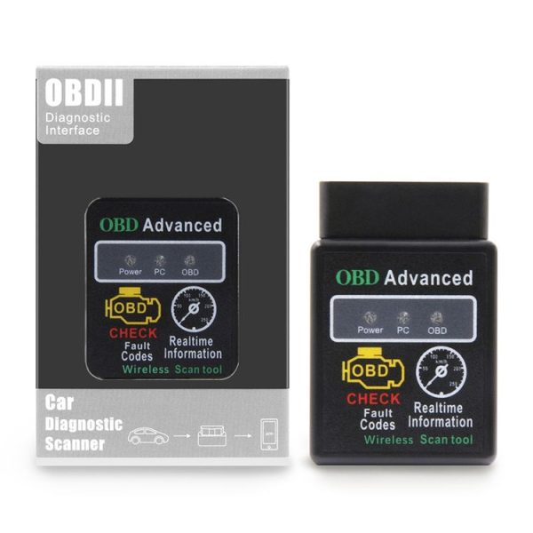 HH OBD ELM327 OBDII V1.5 Bluetooth Advanced Scan Tool Wireless Fuel Speed Diagnostic Tool - Image 4