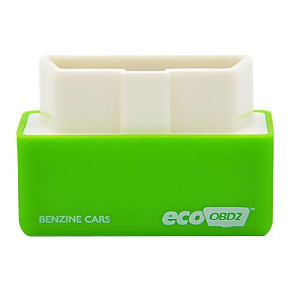 Super Mini EcoOBDII Plug and Drive Chip Tuning Box for Benzine, Lower Fuel and Lower Emission (Green) - Image 2