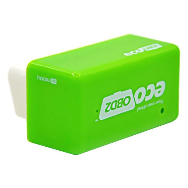 Super Mini EcoOBDII Plug and Drive Chip Tuning Box for Benzine, Lower Fuel and Lower Emission (Green) - Image 4