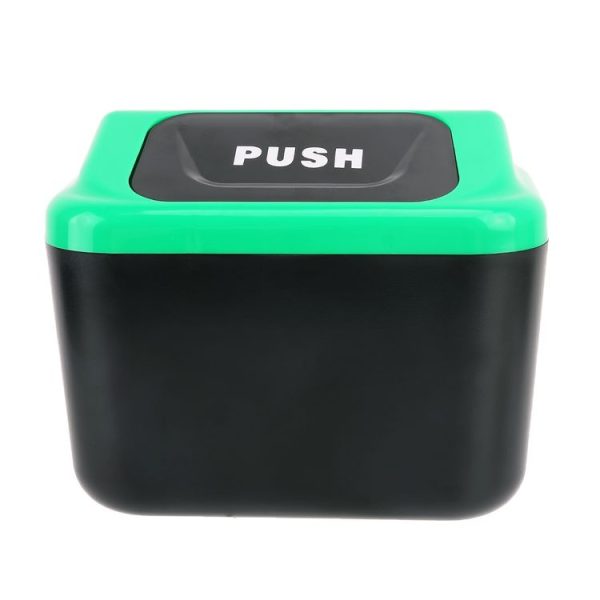 Multi-function Mini Car Plastic Trash Bin, Random Color Delivery - Image 3