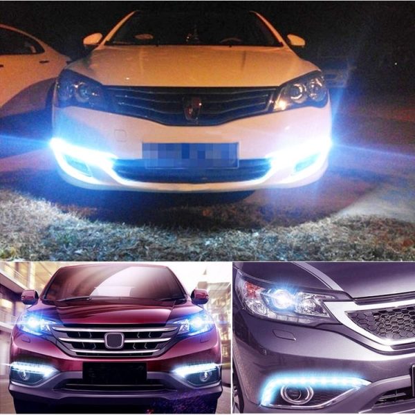 2 PCS 5W 10 LED SMD 5050 Flexible Snake LED Car Daytime Running Lights, DC 12V - Image 8