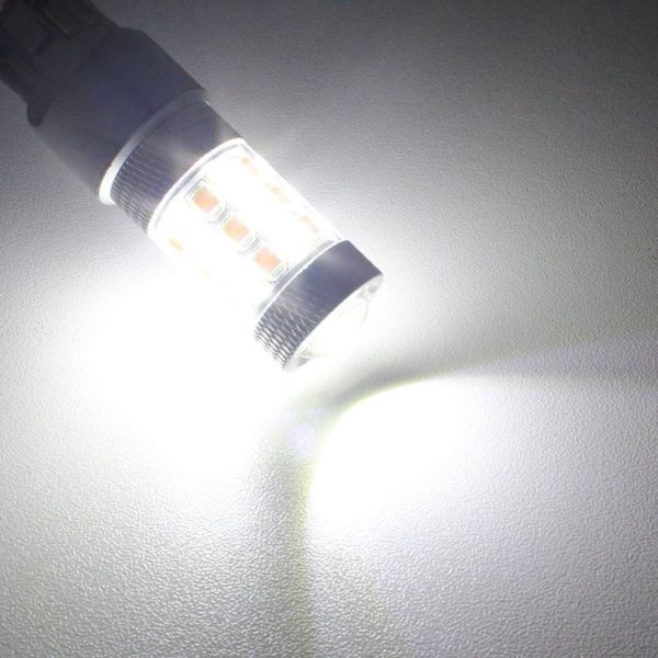 T20 / 7443 8W 420LM White + Yellow Light 42 LED 2835 SMD Car Brake Light Steering Light Bulb, DC 12V - Image 7