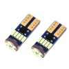2PCS T10 3W 450LM White Light 15 LED 4014 SMD LED Decode Error-Free Canbus Car Clearance Lamp, DC12V - Image 2