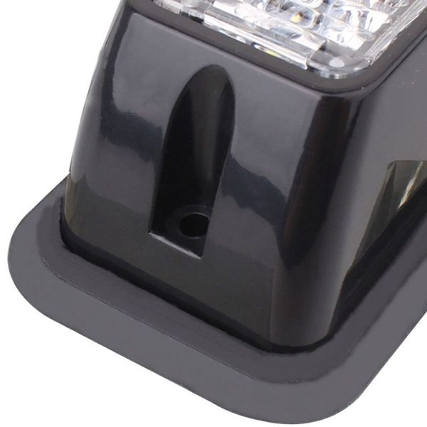 9W 540LM 6500K 3-LED White Light Wired Car Flashing Warning Signal Lamp, DC12V, Wire Length: 95cm - Image 5