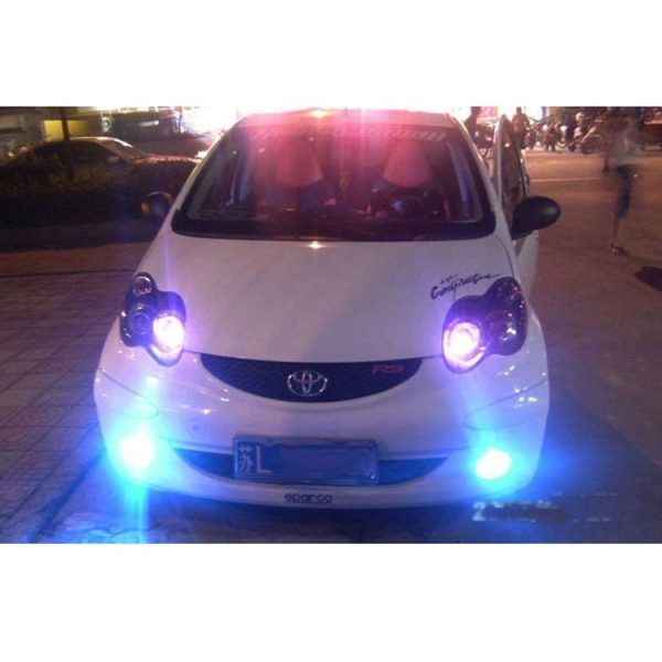 9W 540LM 6500K 3-LED White Light Wired Car Flashing Warning Signal Lamp, DC12V, Wire Length: 95cm - Image 8