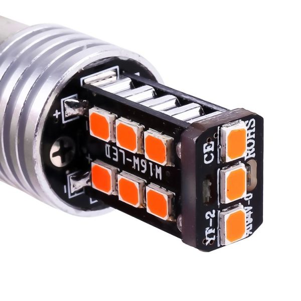 2 PCS 1157 / BAY15D 3W LED 300LM SMD 2835 Car Rear Brake Light for Vehicles, DC 12V (Red Light) - Image 5