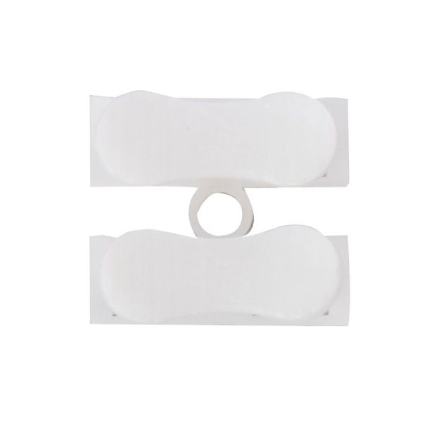 100 PCS 2 Way Push Quick Cable Connector Terminal Wiring Terminal 220V 2A (White) - Image 3