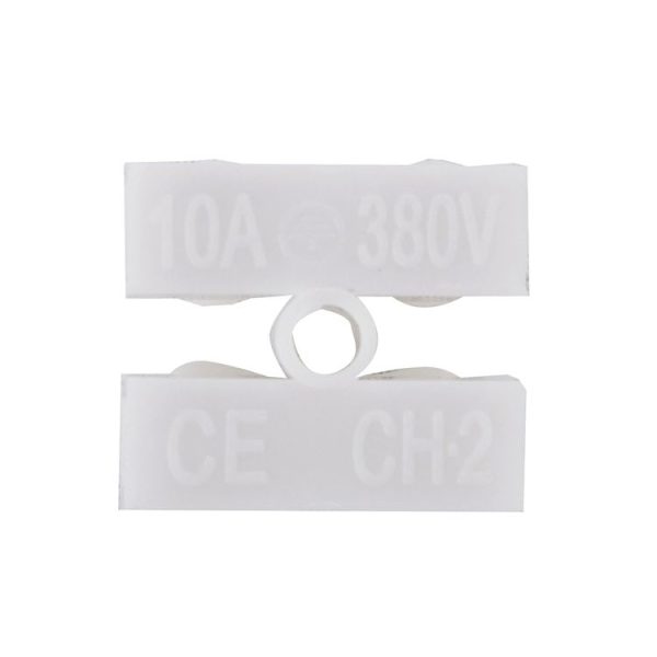 100 PCS 2 Way Push Quick Cable Connector Terminal Wiring Terminal 220V 2A (White) - Image 4