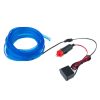 EL Cold Blue Light Waterproof Flat Flexible Car Strip Light with Driver for Car Decoration, Length: 5m (Blue) - Image 7