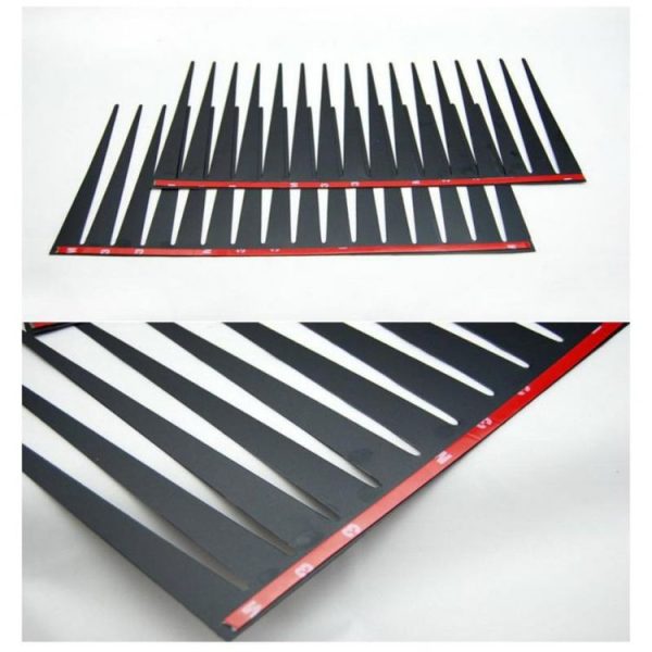2 PCS Etle Electric Eye Vehicle Eyelashes (Black) - Image 4