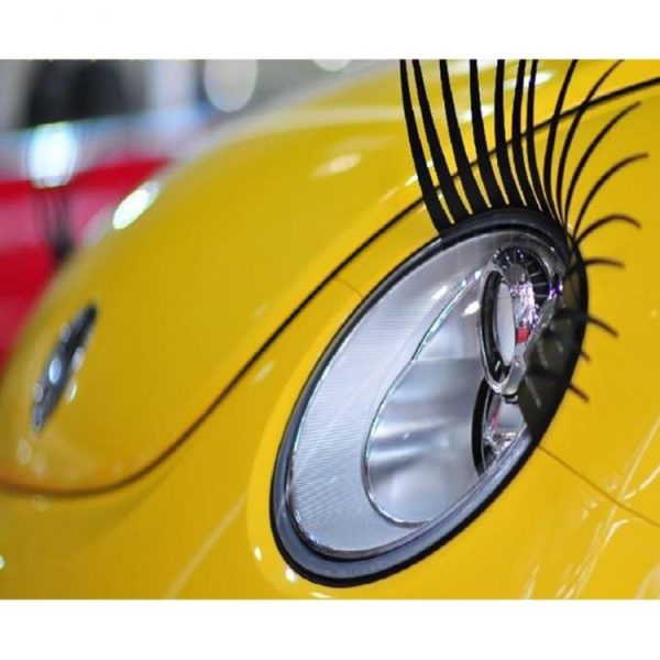 2 PCS Etle Electric Eye Vehicle Eyelashes (Black) - Image 6