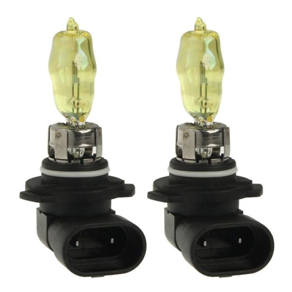 2 X 9005 HOD Halogen Bulbs 12V 100W 2400 LM 3500K Yellow Light Headlights - Image 3